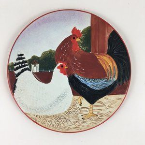 Noble Excellence Chicken Scratch Textured Trivet 9 1/2"